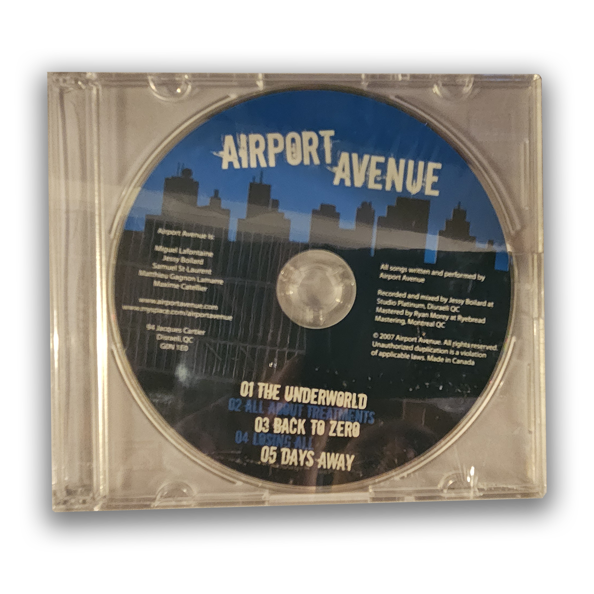 AIRPORT AVENUE - "S/T" (CD)