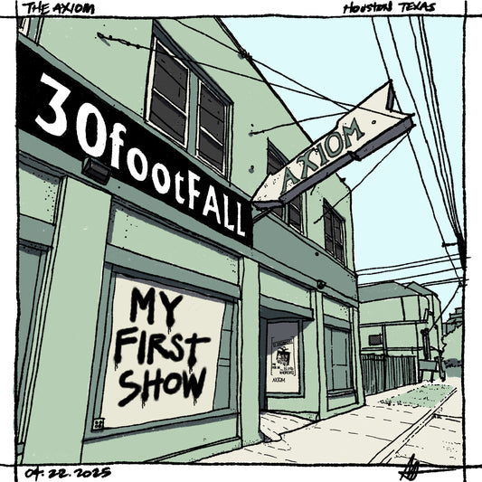 30footFALL - "My First Show" (Single) (Digital Download)