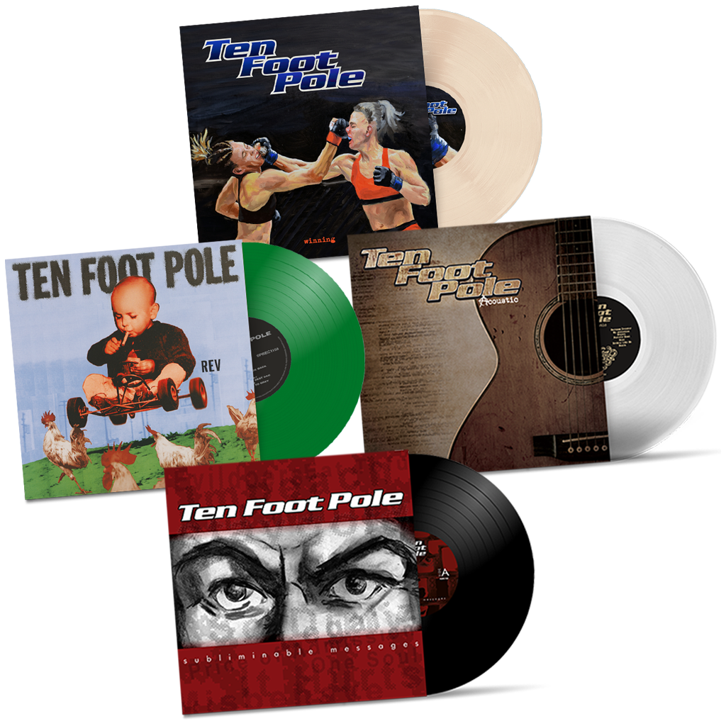 TEN FOOT POLE - "Rev" (Smartpunk Records) (LP)