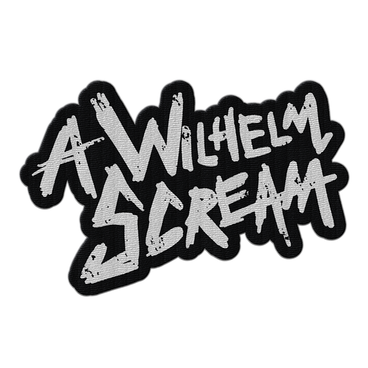 A WILHELM SCREAM - "Logo" (Embroidered Patch)