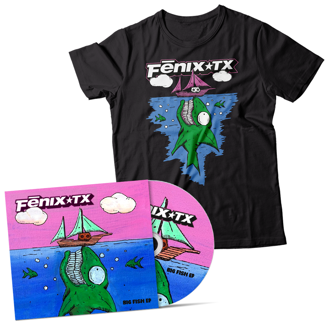 FENIX TX - "Big Fish EP" (CD + T-Shirt Bundle)