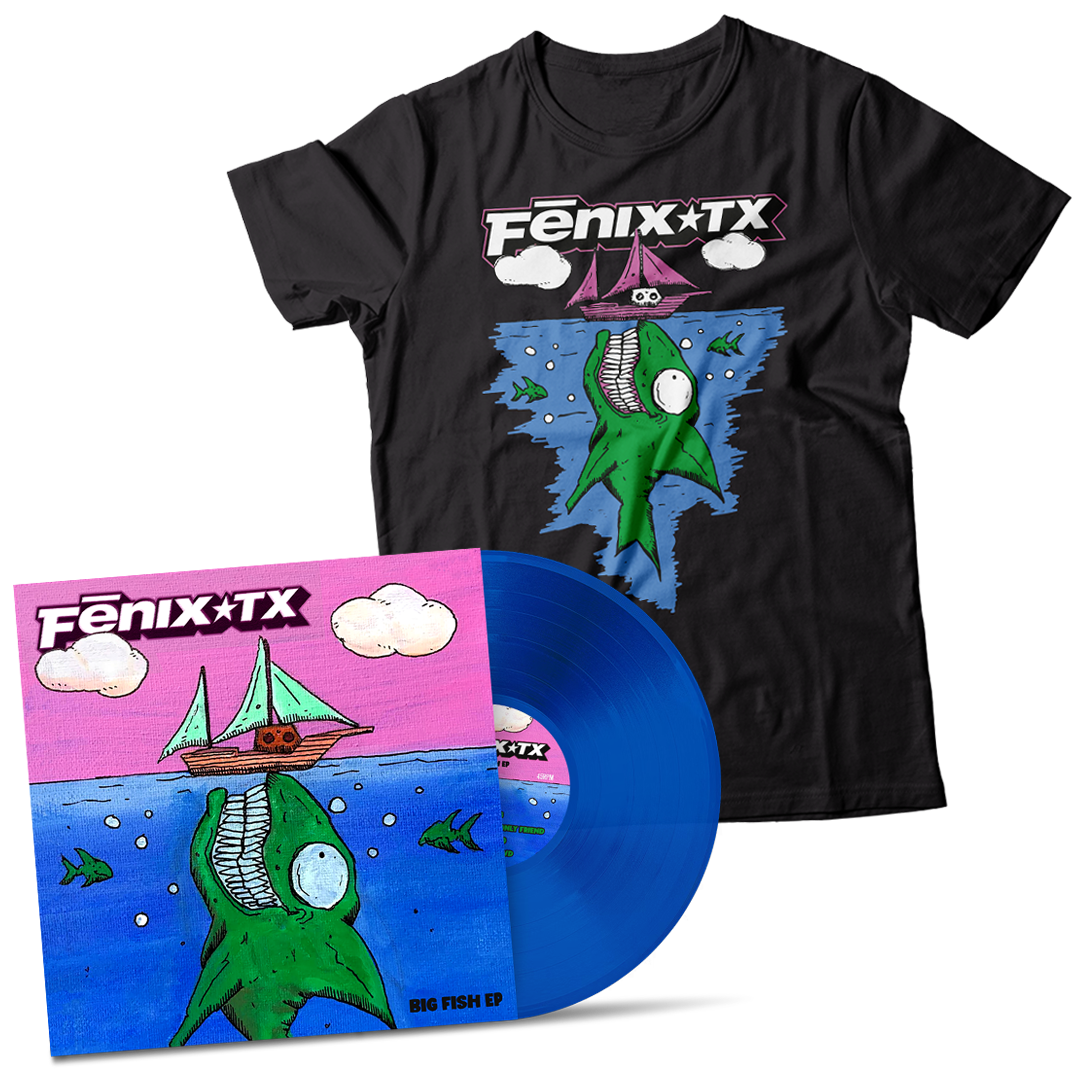 FENIX TX - "Big Fish EP" (LP + T-Shirt Bundle)