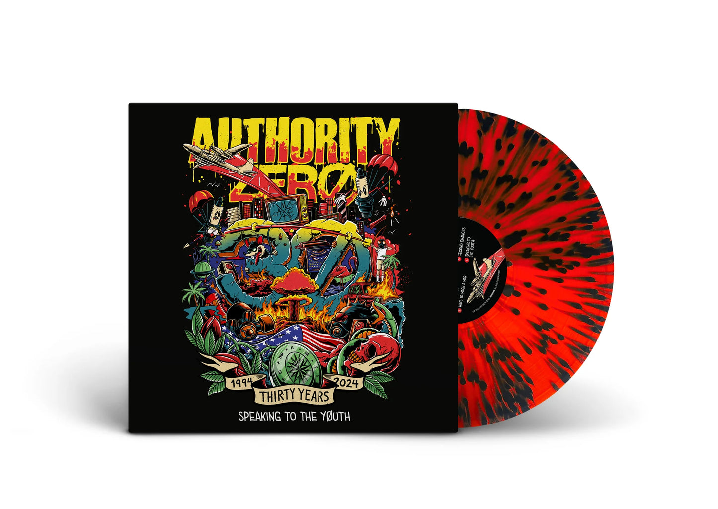 AUTHORITY ZERO - "Speaking To The Youth" (SBAM 163) (LP)