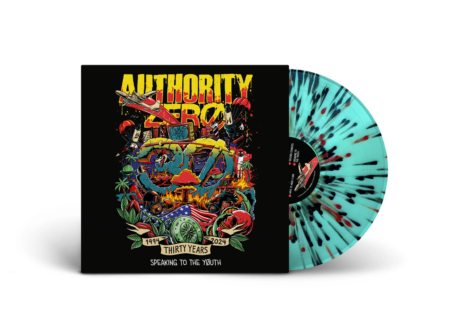 AUTHORITY ZERO - "Speaking To The Youth" (SBAM 163) (LP)