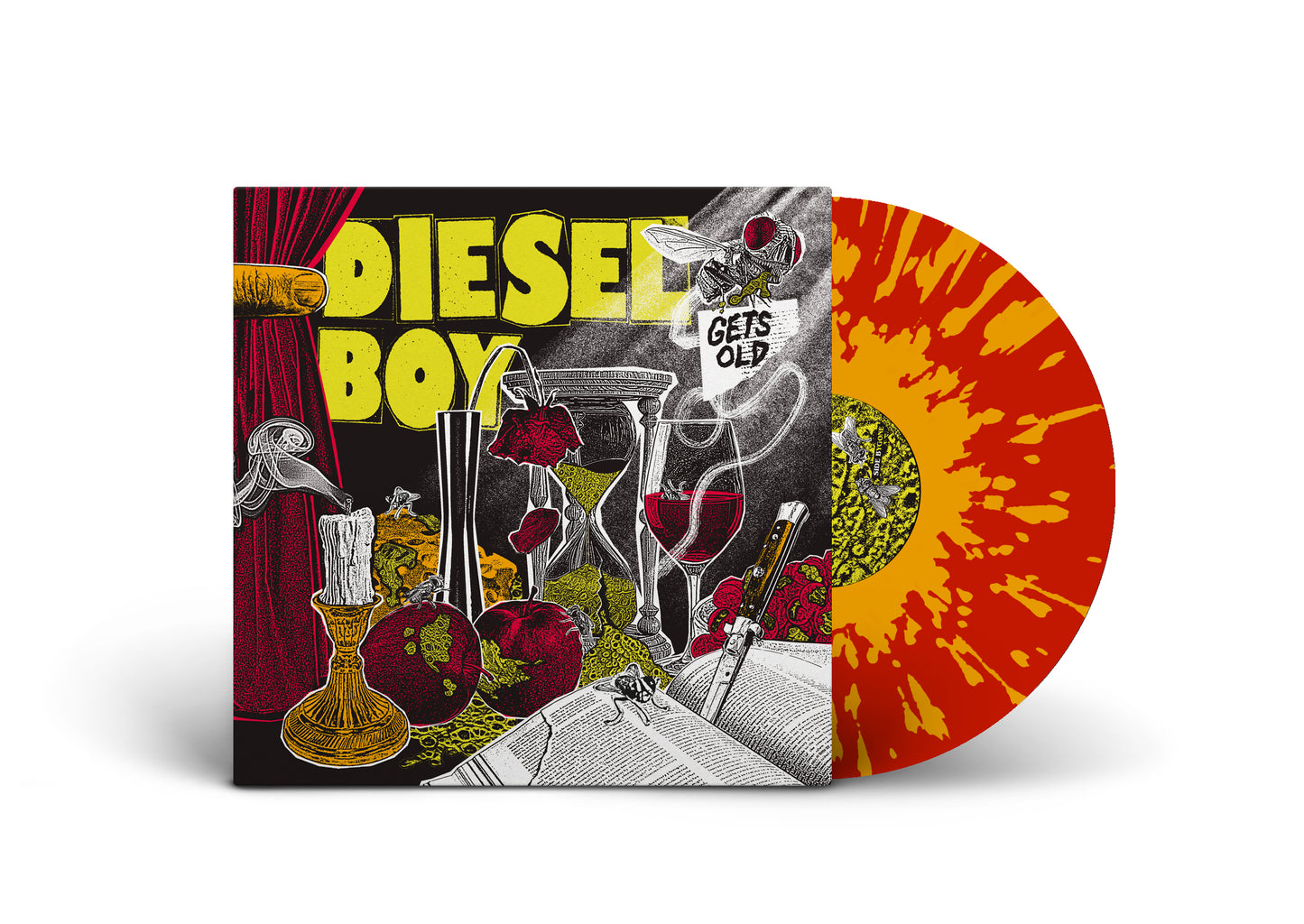 DIESEL BOY - "Gets Old" (SBAM 122) (CD/LP)
