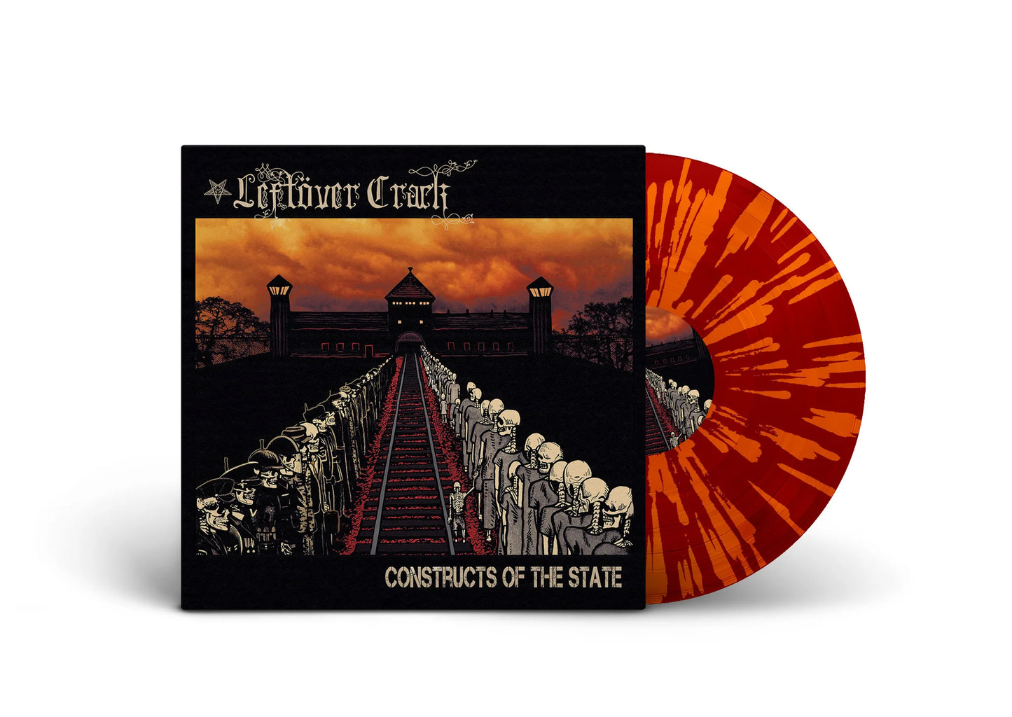 LEFTOVER CRACK - "Constructs Of The State" (SBAM) (LP)