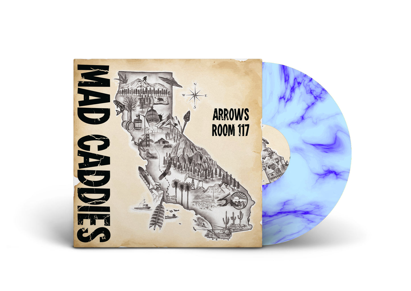 MAD CADDIES - "Arrows Room 117" (SBAM 127) (LP/CD)