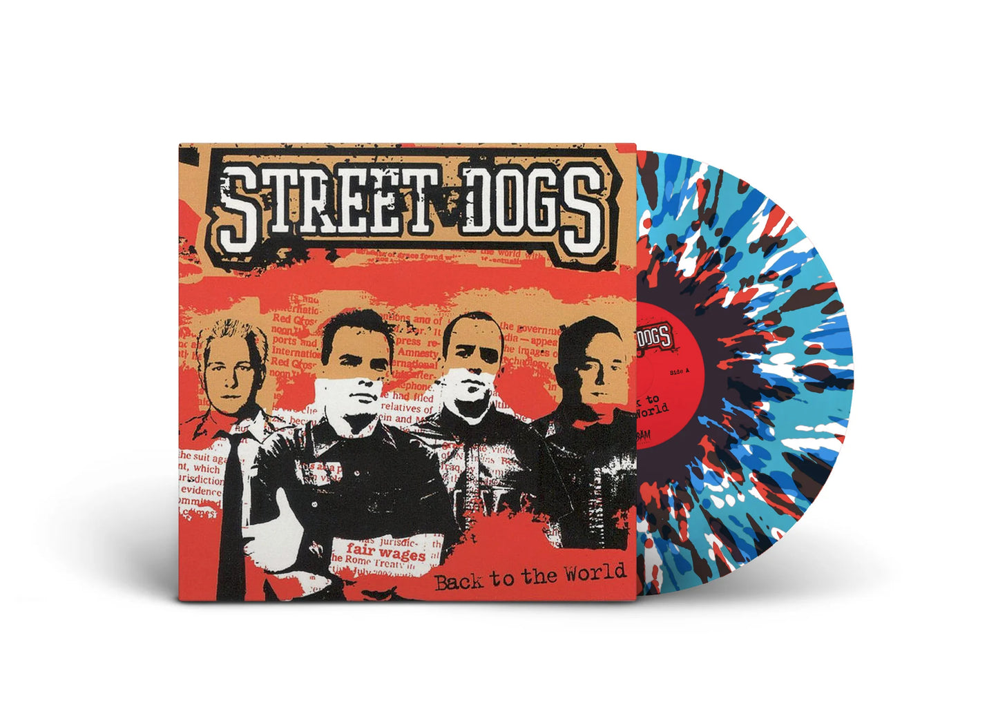 STREET DOGS - "Back To The World" (SBAM 166) (LP)