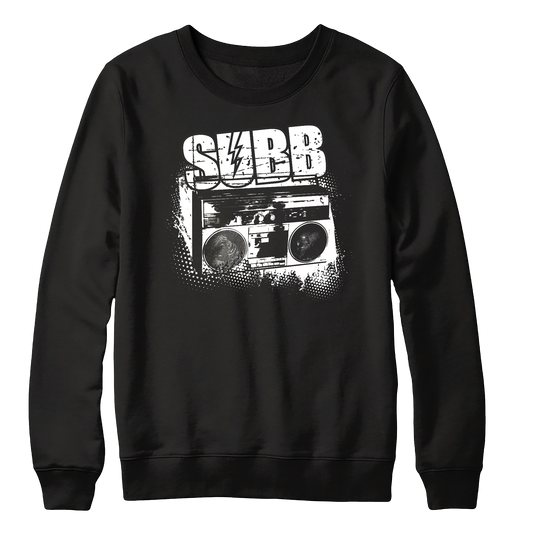 SUBB - "Radio" (Black) (Crewneck)