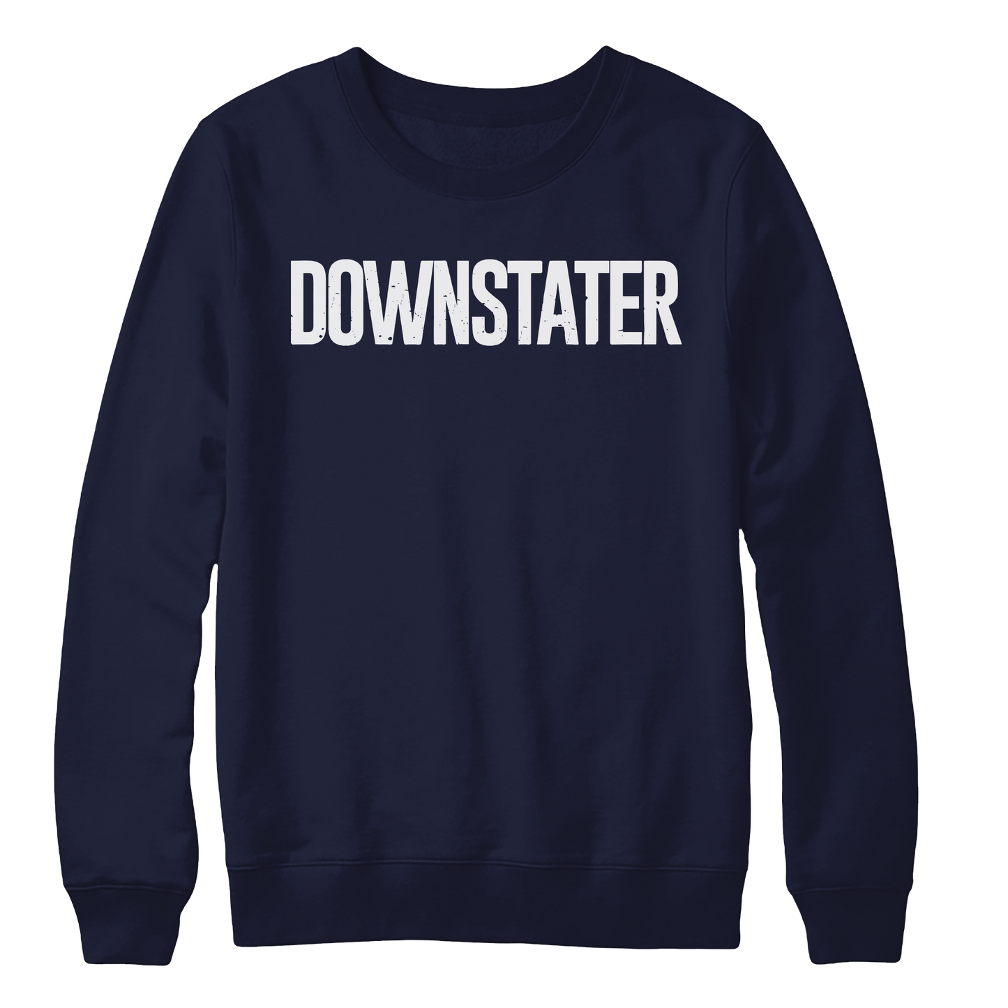 DOWNSTATER - "Logo" (Navy) (Pullover Hoodie)
