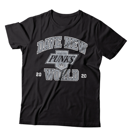 DAVE NEW WORLD - "Stoney Creek Punks" (Black) (T-Shirt)