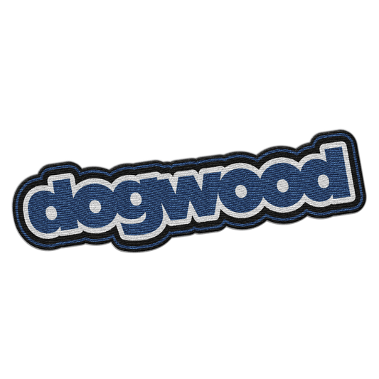 DOGWOOD - "Logo" (Blue) (Embroidered Patch)