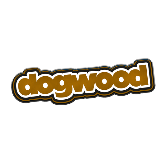 DOGWOOD - "Logo" (Brown) (Enamel Lapel Pin)