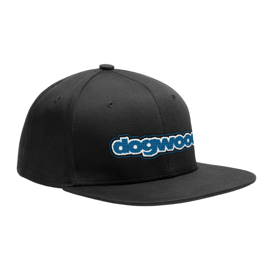DOGWOOD - "Logo / Blue" (Black) (Snapback Cap)
