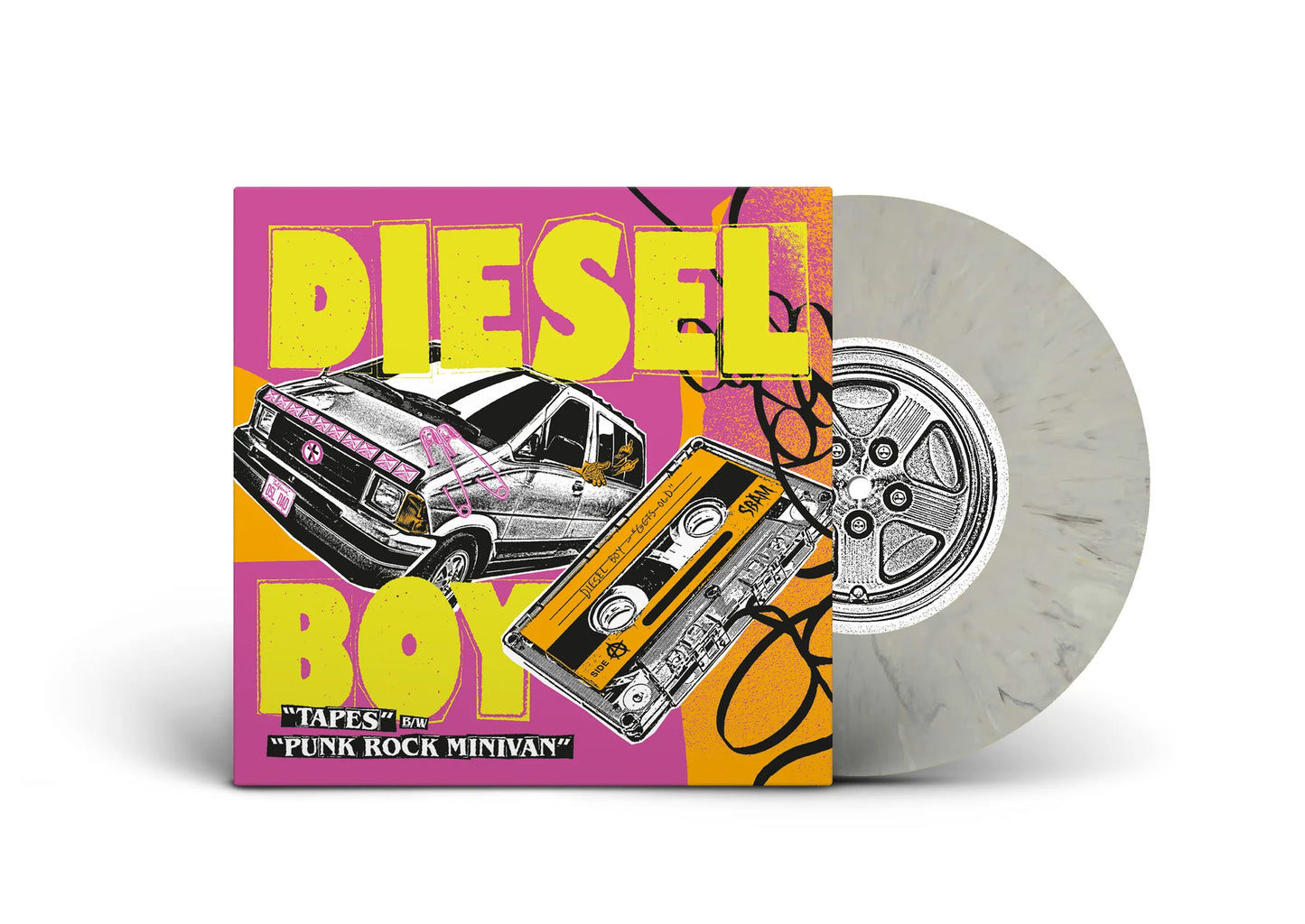 DIESEL BOY - "Tapes" (SBAM 151) (7")