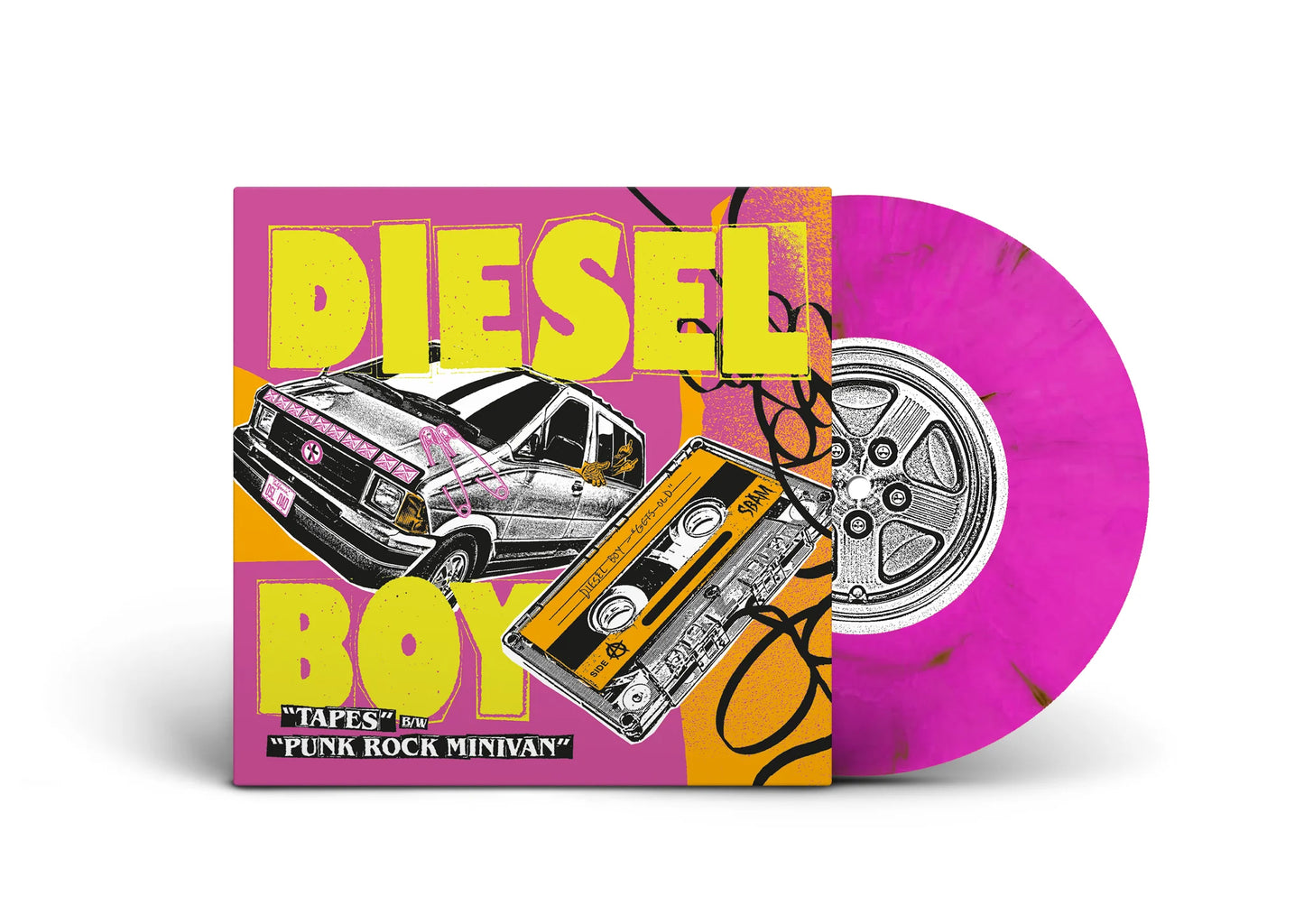 DIESEL BOY - "Tapes" (SBAM 151) (7")