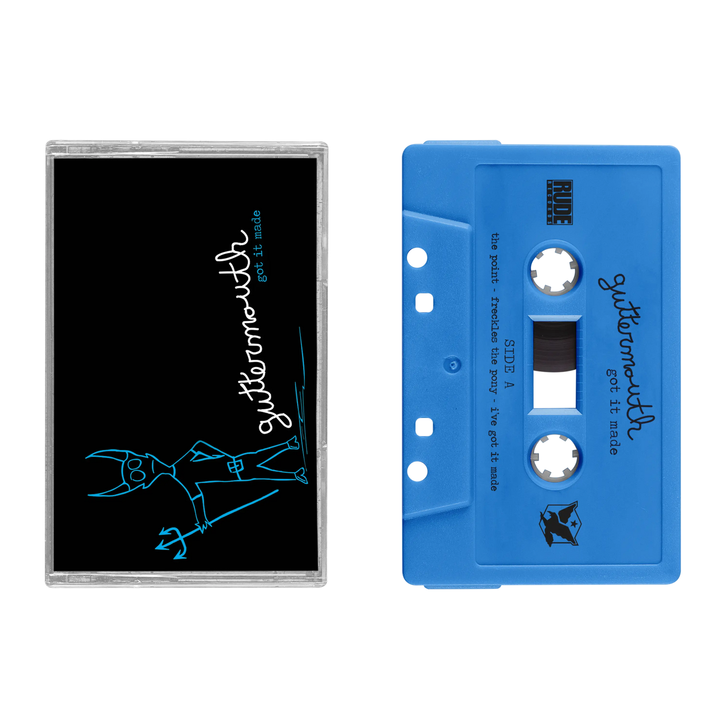 GUTTERMOUTH - "Got It Made" (Rude Records / Bird Attack Records) (Tape)
