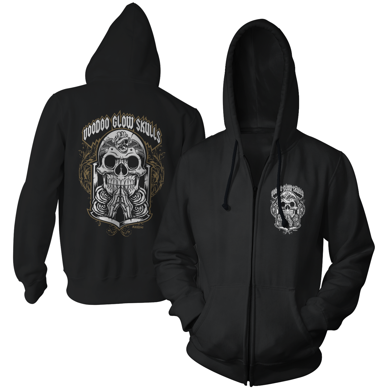 VOODOO GLOW SKULLS - "Southern California Street Music" (Zip Hoodie)