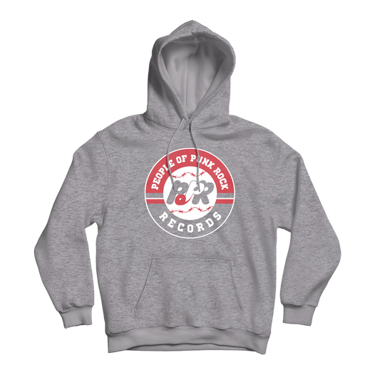 POPR Records "Expos" (Heather Grey) (Pullover Hoodie)