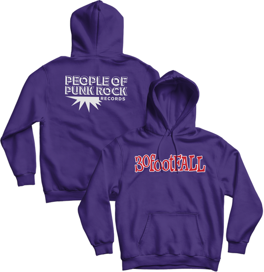 30footFALL - "Nitro" (Purple) (Pullover Hoodie)