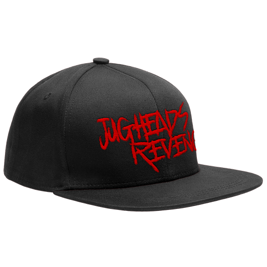 JUGHEAD'S REVENGE - "American Gestures Logo / Red" (Black) (Flat Bill Snapback Cap)