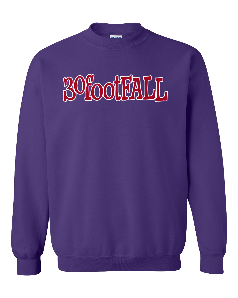 30footFALL - "Nitro" (Purple) (Crewneck)