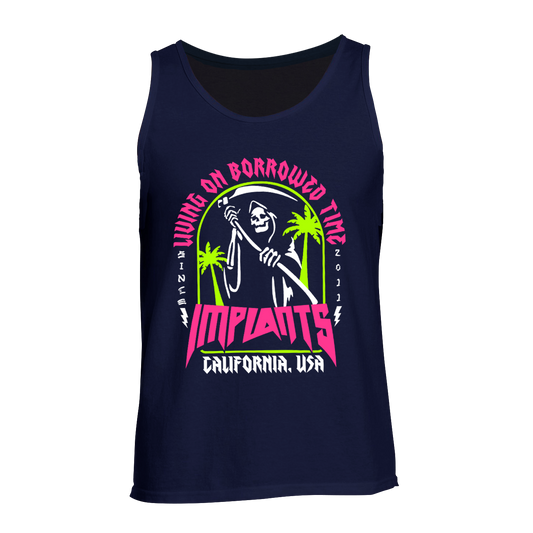 IMPLANTS - "Reaper / Colored" (Navy Blue) (Tank Top)