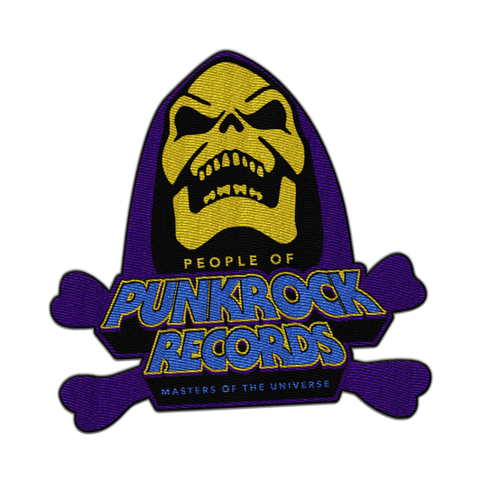 POPR Records - "Skeletor" (Embroidered Patch)