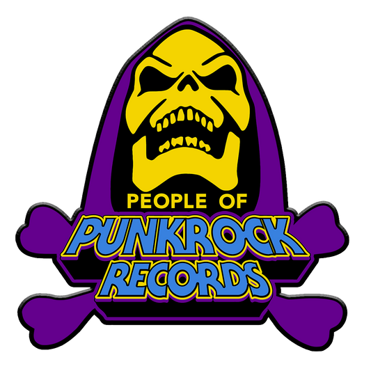 POPR Records - "Skeletor" (Enamel Lapel Pin)