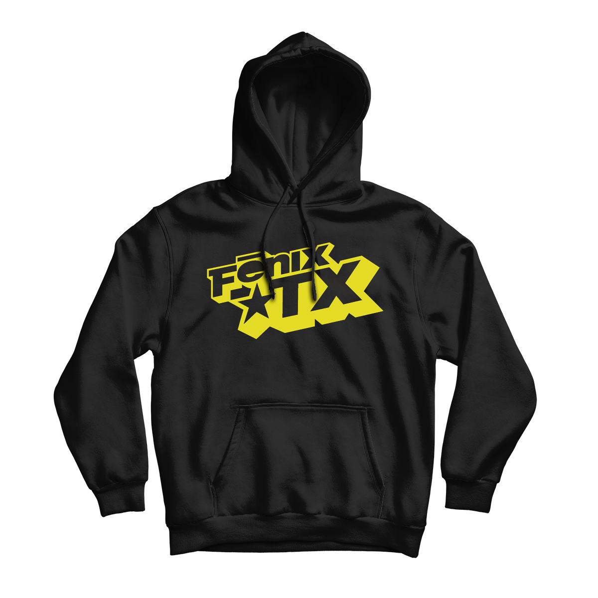 FENIX TX - "Logo" (Black) (Pullover Hoodie)