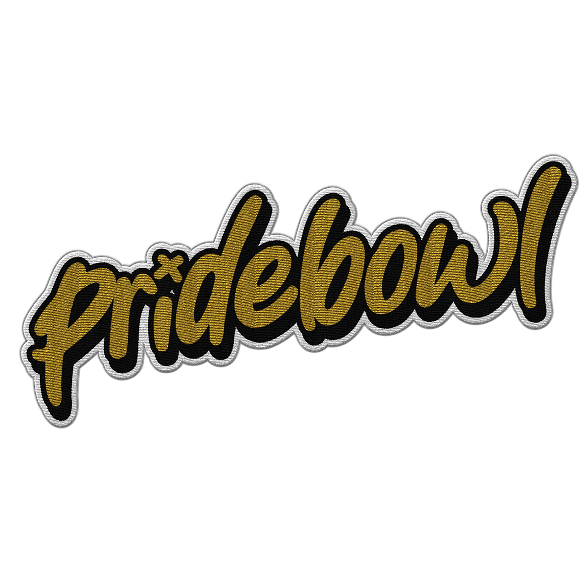PRIDEBOWL - "Hostage Logo" (Embroidered Patch)