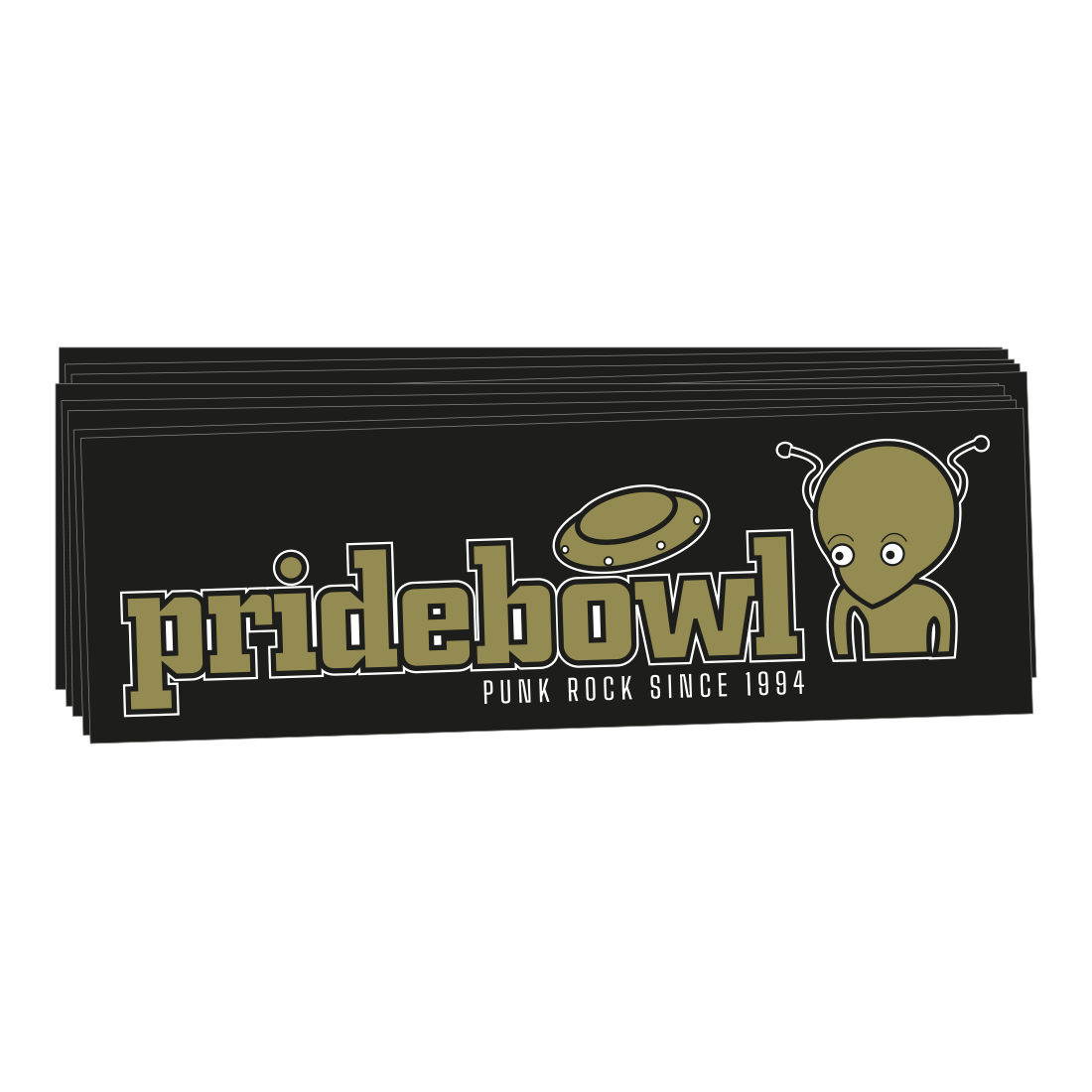 PRIDEBOWL - 10 x Alien (Stickers)
