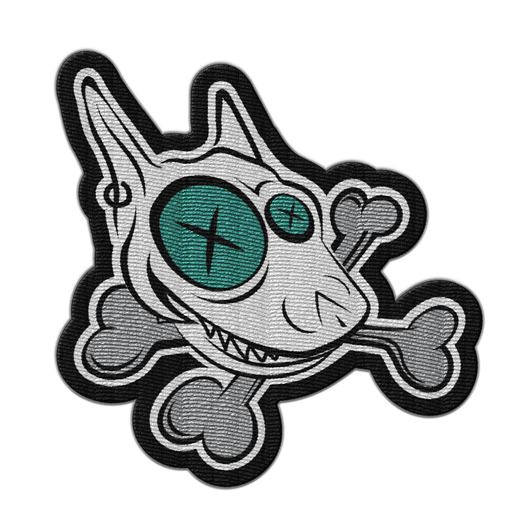 RED BRIDGE FEST - "Skull 2024" (Embroidered Patch)