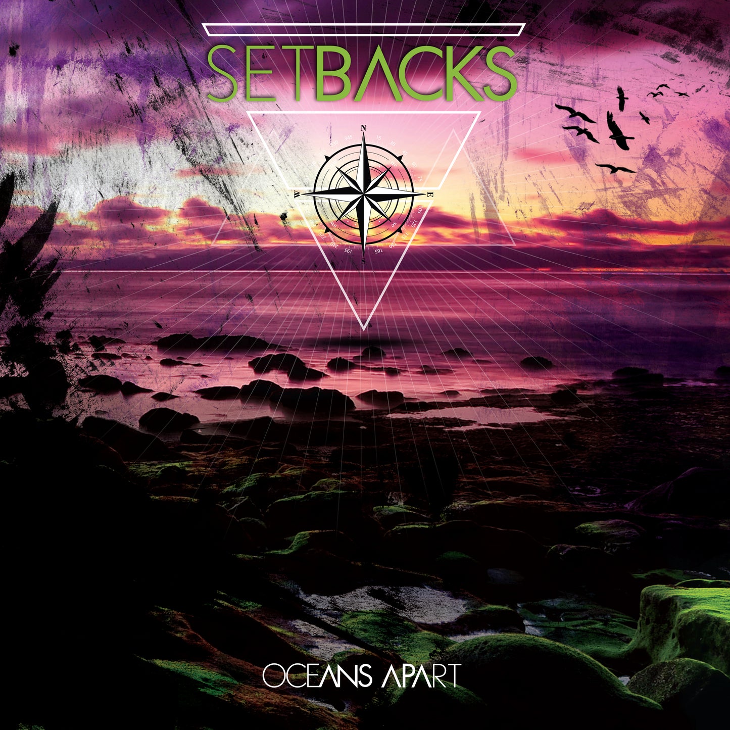 SETBACKS - "Oceans Apart" (Morning Wood Records) (CD)