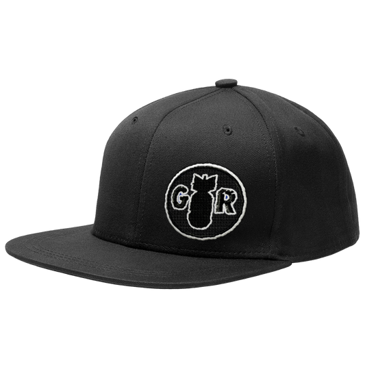 GOOD RIDDANCE - "GR Bomb / Black Embroidery" (Black) (Snapback Cap)