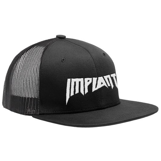 IMPLANTS - "Logo" (Black) (Trucker Cap)