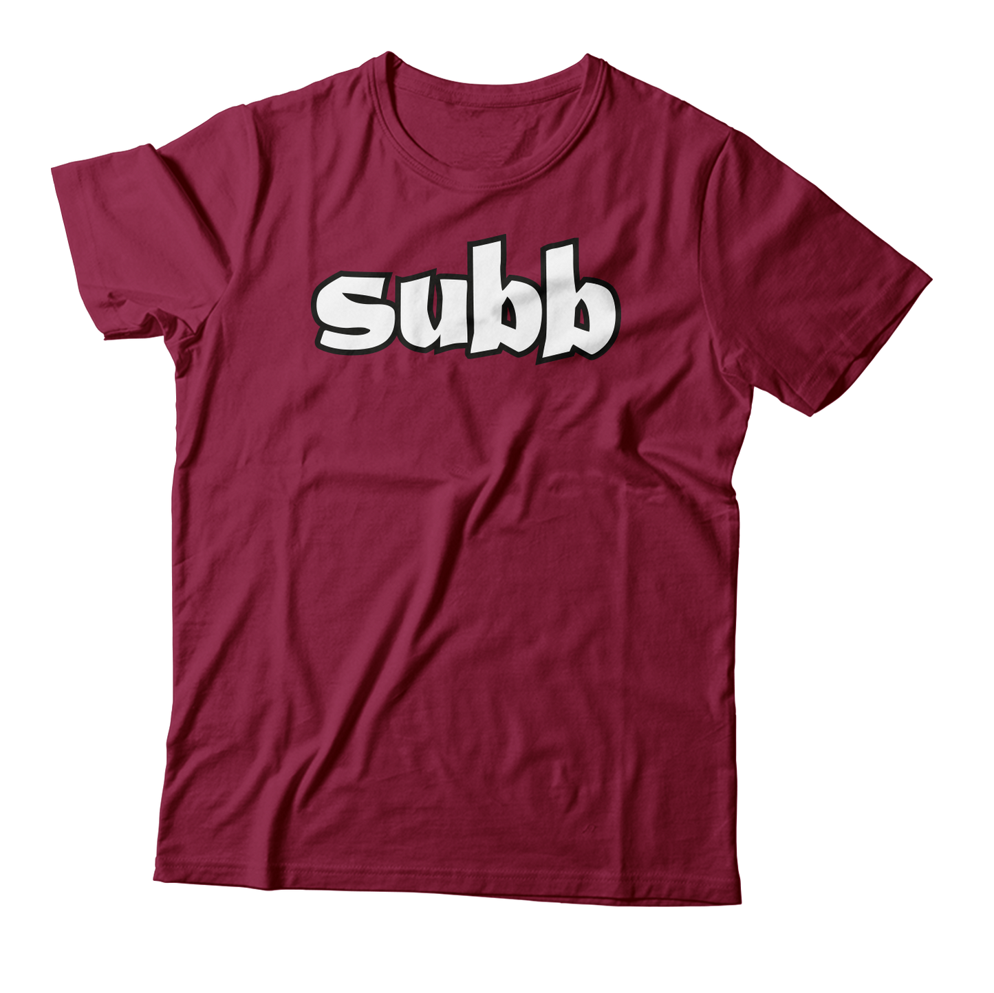 SUBB - "Original Logo" (Maroon) (T-Shirt)