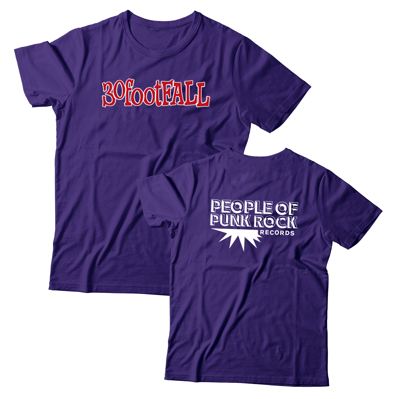 30footFALL - "Nitro" (Purple) (T-Shirt)