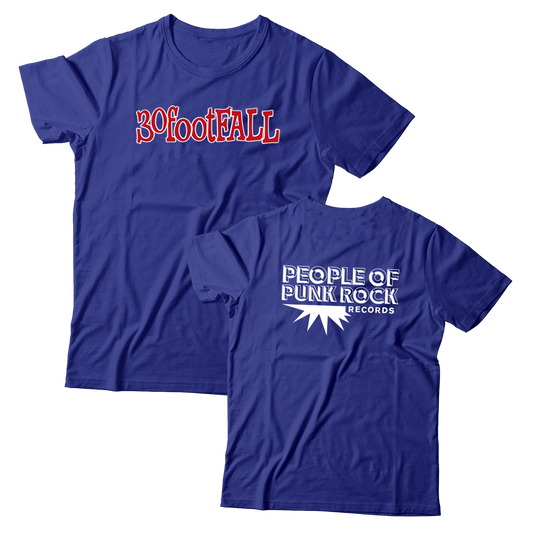 30footFALL - "Nitro" (Cobalt) (T-Shirt)