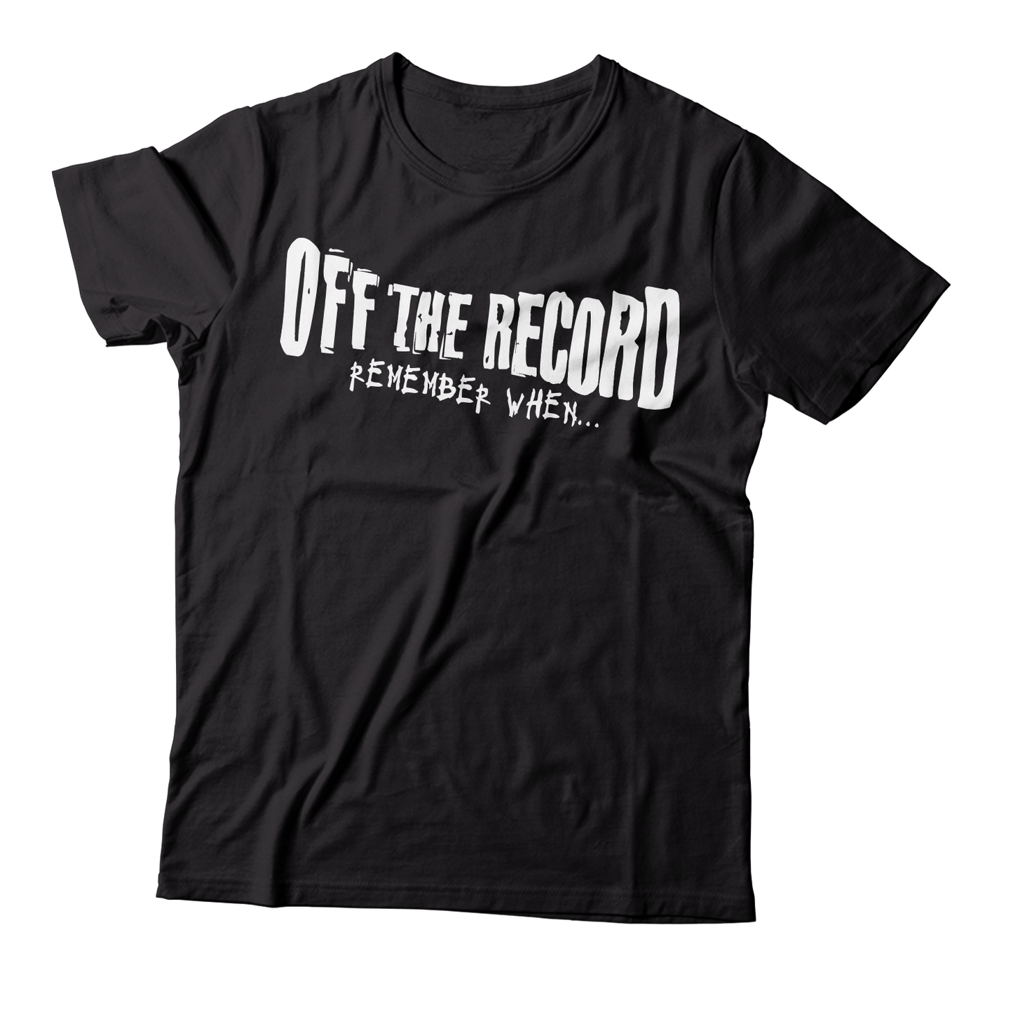 OFF THE RECORD - "Remember When..." (Black) (T-Shirt)