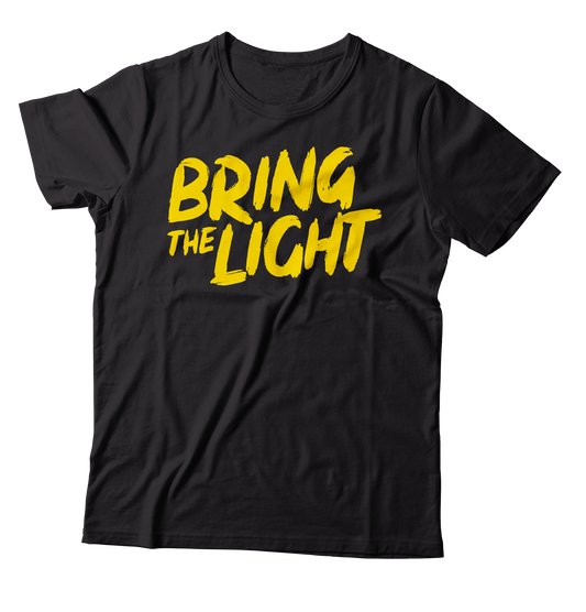 BRING THE LIGHT - "Logo" (Black) (T-Shirt)