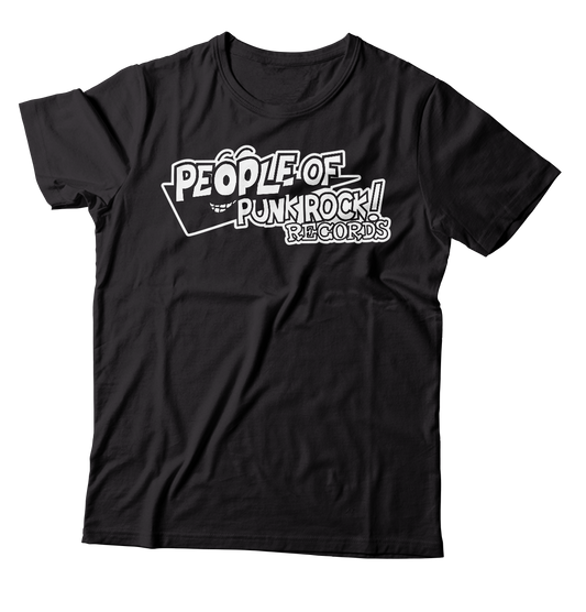 POPR Records - "Lookout Logo" (Black) (T-Shirt)