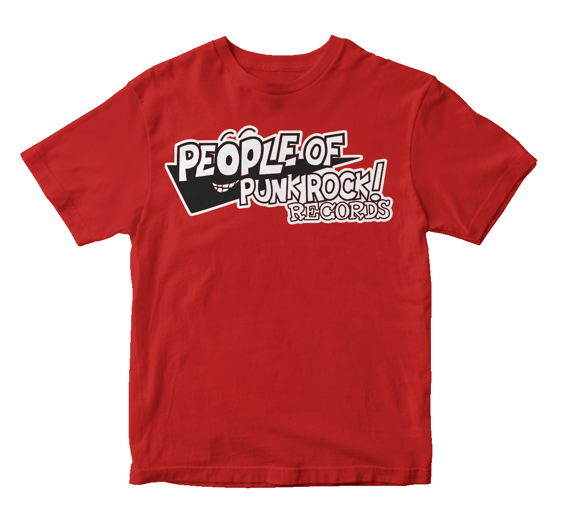 POPR Records - "Lookout Logo" (Red) (Youth T-Shirt)