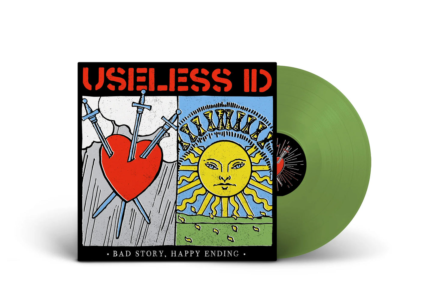 USELESS ID - "Bad Story, Happy Ending" (SBAM 67) (LP)