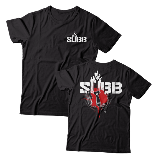 SUBB - "Bombs" (Front & Back) (Black) (T-Shirt)