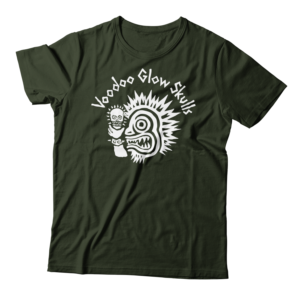 VOODOO GLOW SKULLS - "Symbolic" (Forest Green) (T-Shirt)