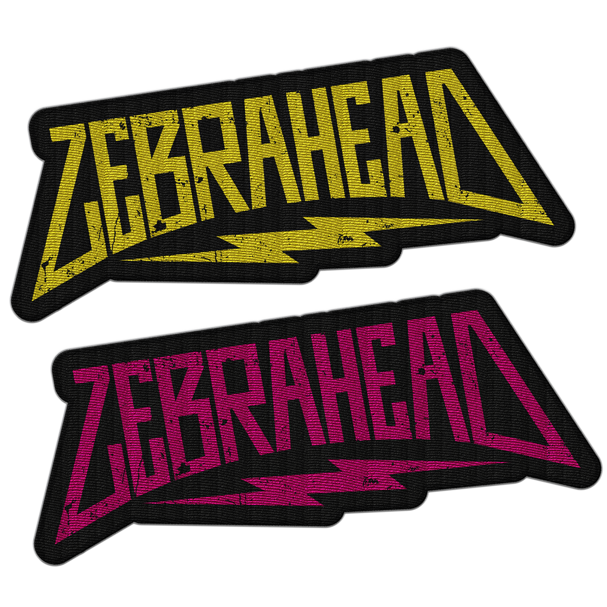 ZEBRAHEAD - "Logo" (Yellow) (Embroidered Patch)