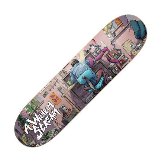 A WILHELM SCREAM - "Lose Your Delusion #2" (Skateboard Deck)