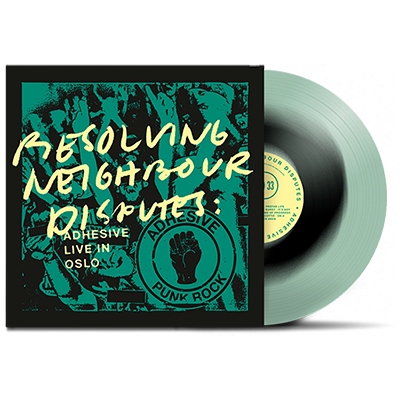 ADHESIVE - "Resolving Neighbour Disputes : Adhesive Live In Oslo" (LP)