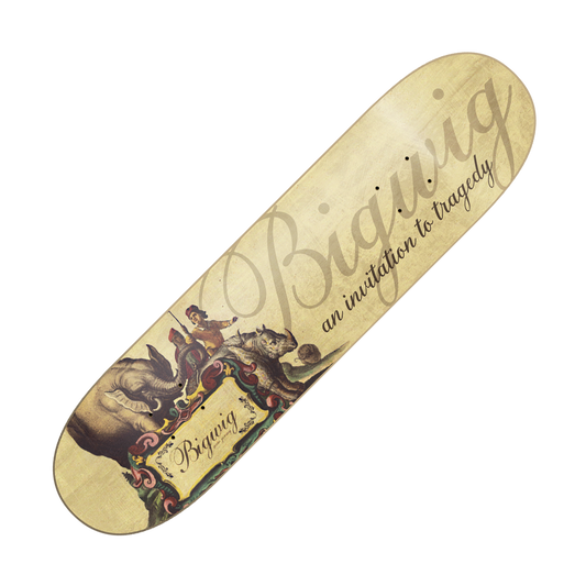 BIGWIG - "An Invitation To Tragedy" (Skateboard Deck)